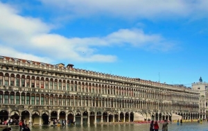 Benátky zasaženy povodní