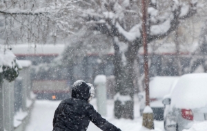 Střední Evropa zasažena sněhovou kalamitou