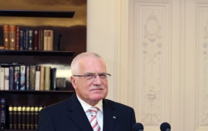 Prezident Václav Klaus vystoupil v CNN